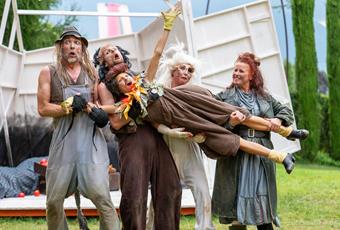 Open air theatre for kids and youth