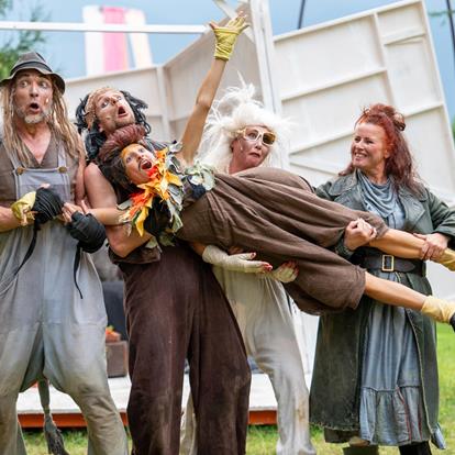 Open air theatre for kids and youth