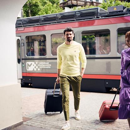 Reach Passeiertal Valley by train