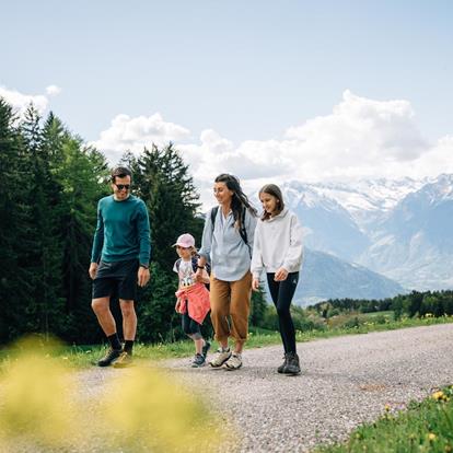 Wandelen met de kinderen in Hafling, Vöran en Meran 2000