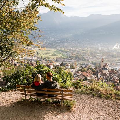 Break with a view of Merano