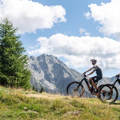 Mountainbike in Schenna