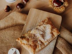 Bauernkrapfen mit Kastanienmarmelade
