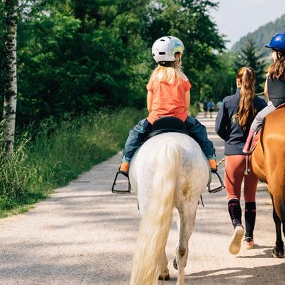 Horse riding in Passeiertal Valley