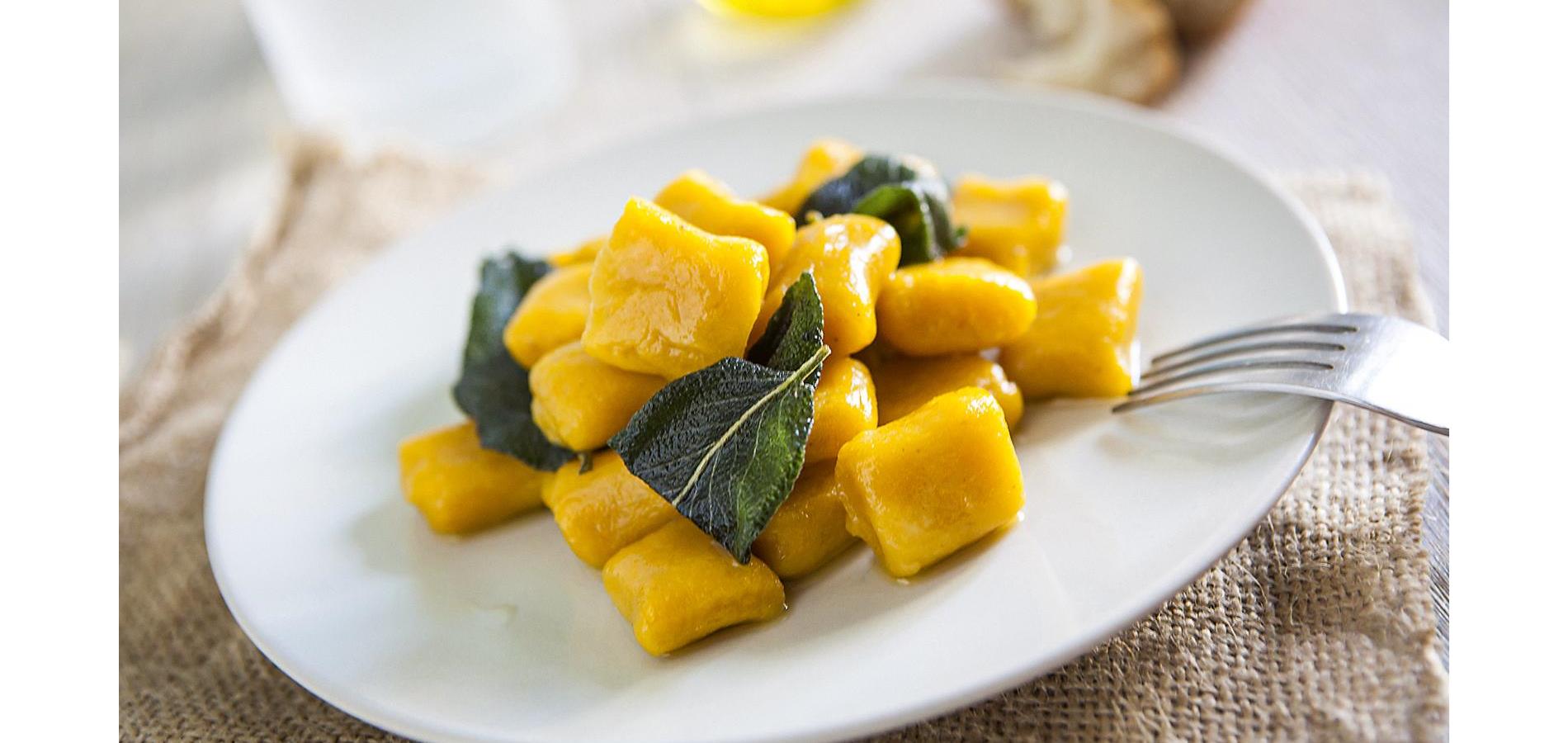 Kürbisgnocchi / Kürbisnocken