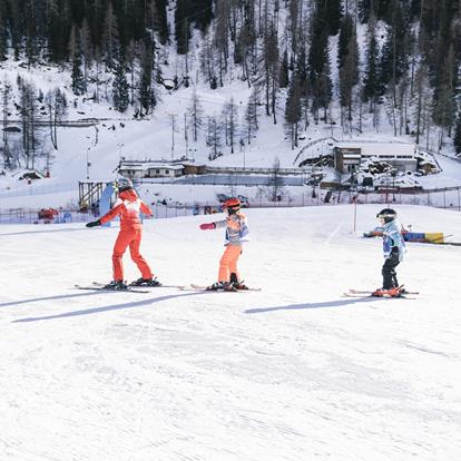 Sciare con bambini nella Val Passiria