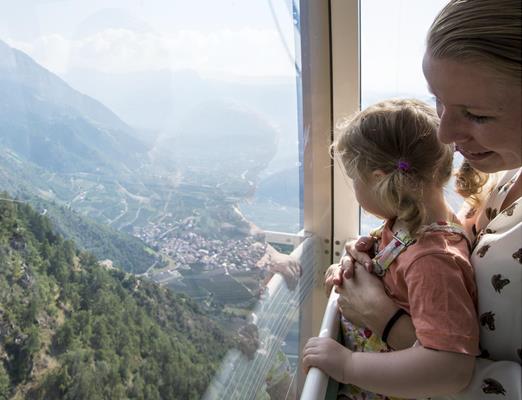 Aktiv-Seilbahn Meran2000-Marling-af