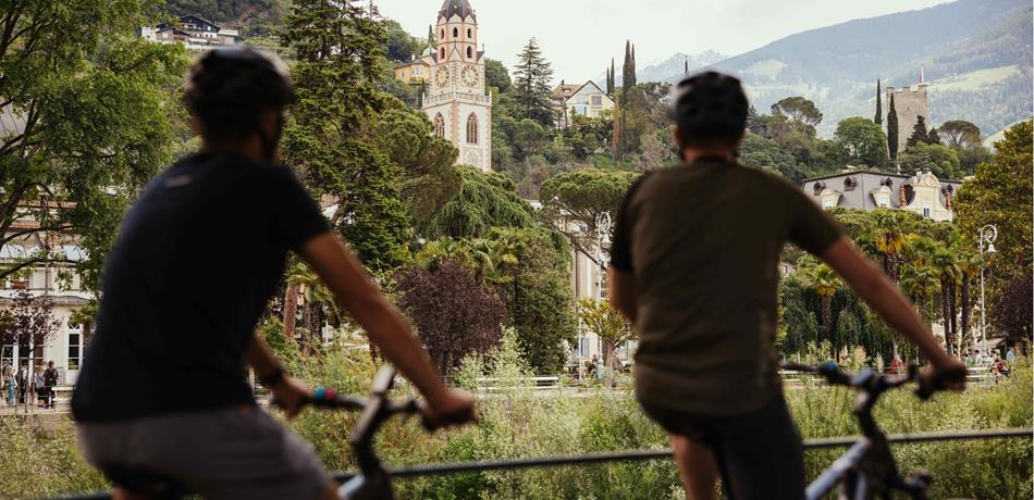 Le piste ciclabili a Marlengo e dintorni