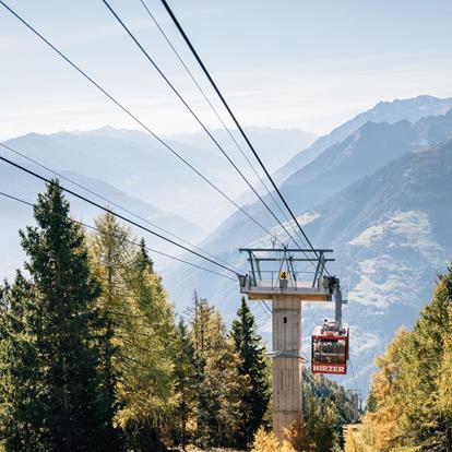 Cable Cars in the Passeiertal Valley