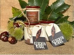 Natural yoghurt with chestnut cream