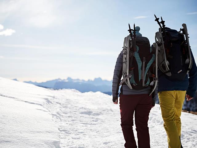 Winter- und Schneeschuhwanderungen in Hafling, Vöran und Meran 2000