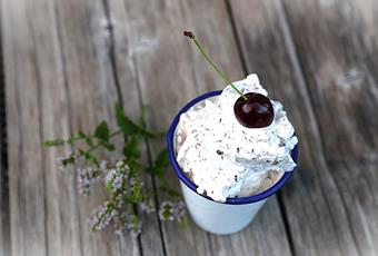 Homemade Stracciatella Ice Cream