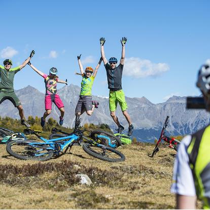 The Monte Tramontana in Naturno offers numerous MTB trails