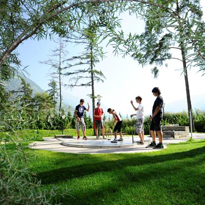 Minigolf in Naturns