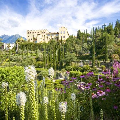 Die Gärten von Schloss Trauttmansdorff in Südtirol