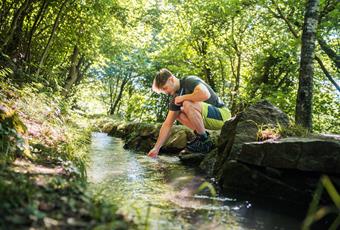 I sentieri della roggia a Parcines