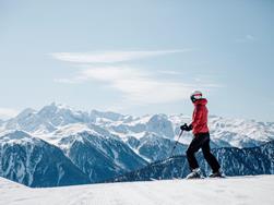 Skifahren in der Umgebung von Lana
