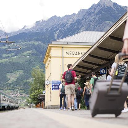 Reach South Tyrol by train