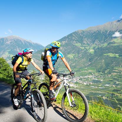Mountain biking vacations in Naturno