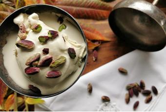 Pistachio ice cream