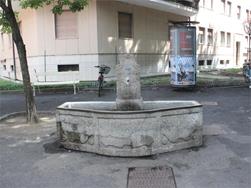 Brunnen Otto-Huber-Straße Meran