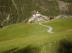 Large loop trail Monte Santa Caterina