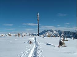 Escursione invernale agli omini di pietra