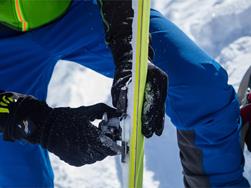 Ski moutaineering to Mountain Zerminiger