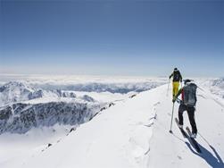 Ski moutaineering to Texelspitze