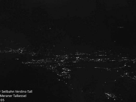 Bergstation der Seilbahn Verdins-Tall - Blick über Schenna in den Meraner Talkessel