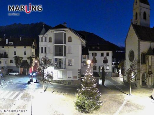 Webcam Marlengo Piazza Chiesa