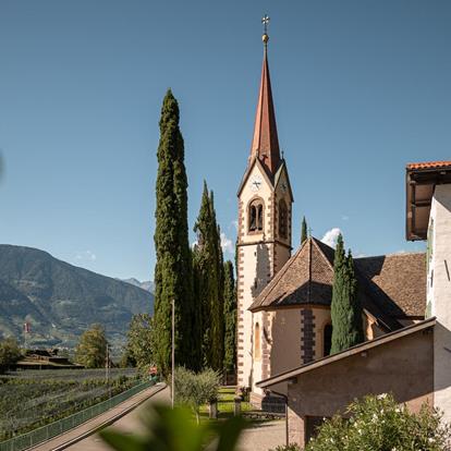 The Village of Postal near Lana near Merano in South Tyrol