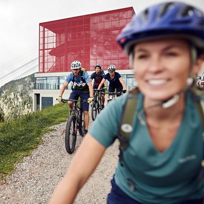 Mit dem MTB unterwegs im Wandergebiet Meran 2000