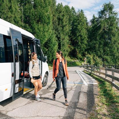 Hiking bus in Passeiertal Valley