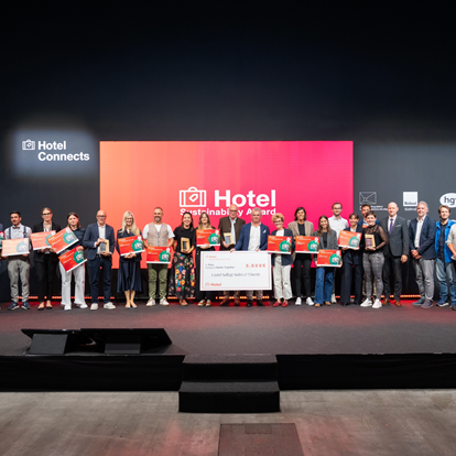 Zwei Sieger vom Tschögglberg beim Hotel Sustainability Award 2025